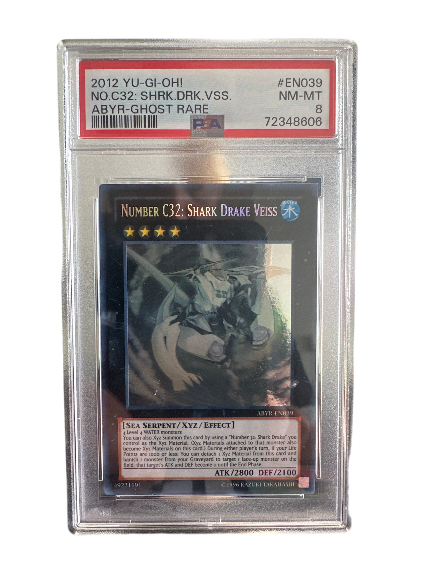 PSA 8 2012 Number C32: Shark Drake Veiss