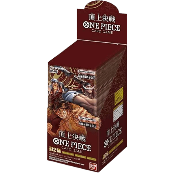 One Piece Paramount War OP-02 Japanese Booster Box