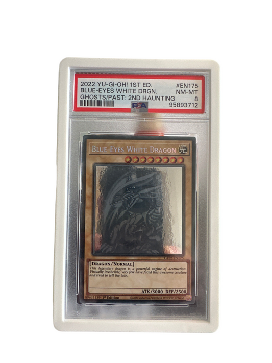 PSA 8 Blue Eyes White Dragon GFP2-EN175