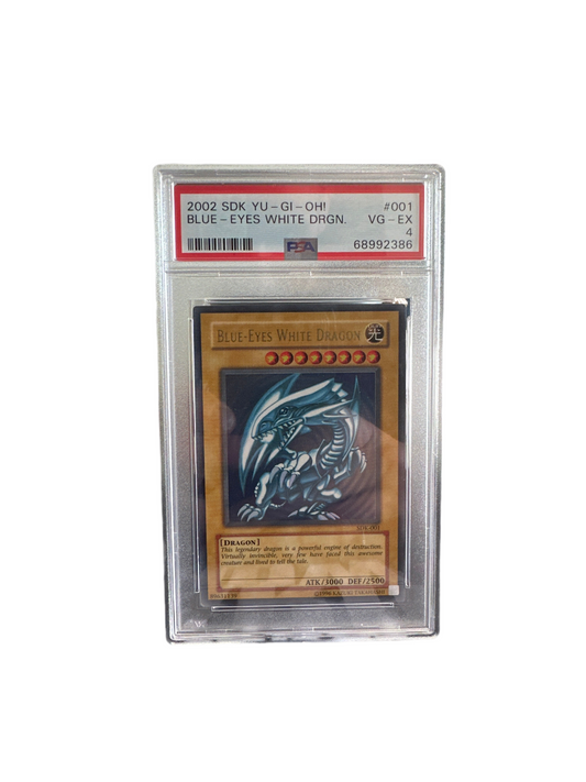 PSA 4 2002 Blue Eyes White Dragon SDK-001 (NA Print)