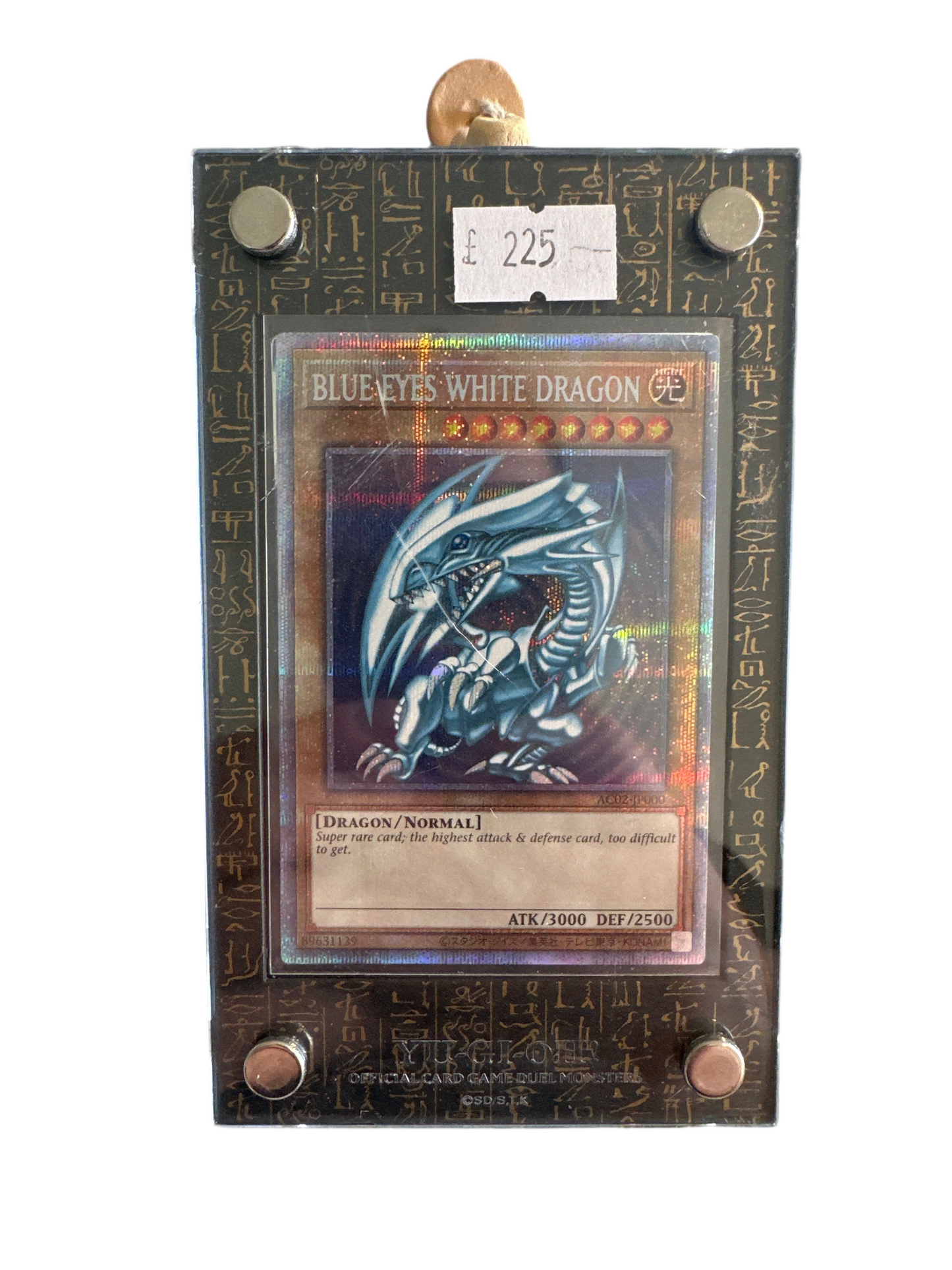 God Slab - Blue Eyes White Dragon Starlight Rare AC02-JP000