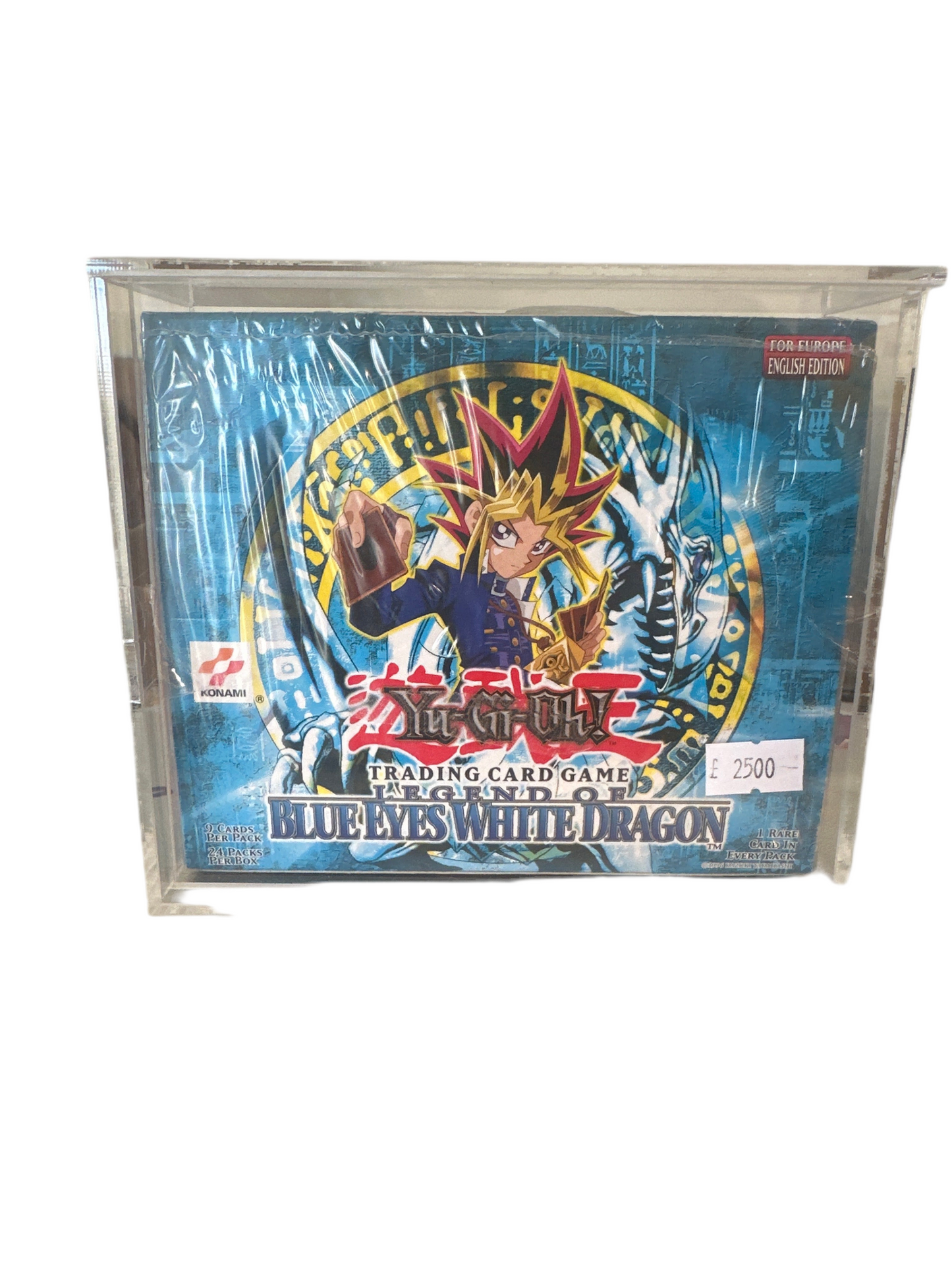 2002 Legend of Blue Eyes Sealed Booster Box