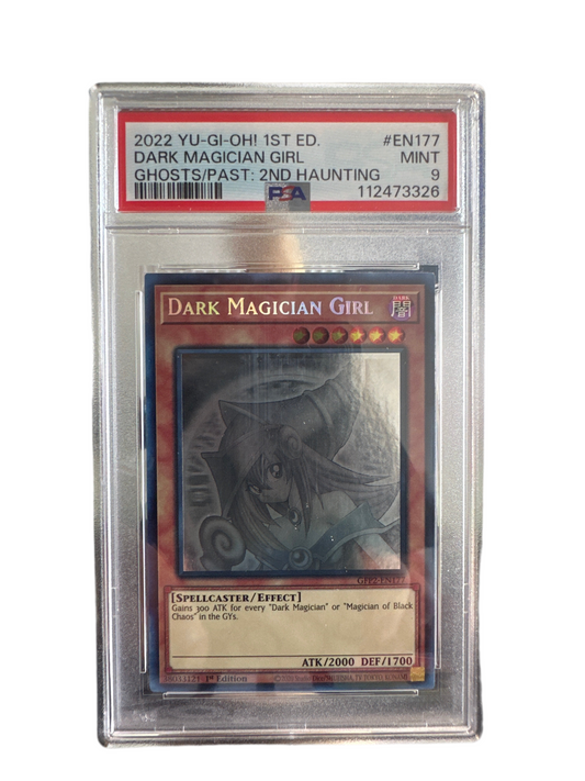 PSA 9 Dark Magician Girl Ghost Rare GFPT-EN177