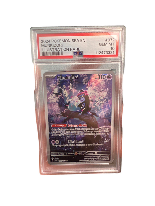 PSA 10 2024 Munkidori 072/064 Illustration Rare