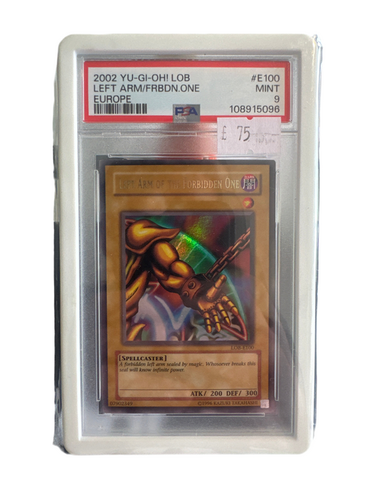 PSA 9 2002 Left Arm Of The Forbidden One LOB-E100