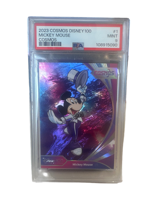 PSA 9 Mickey Mouse Cosmos Disney100 054/188