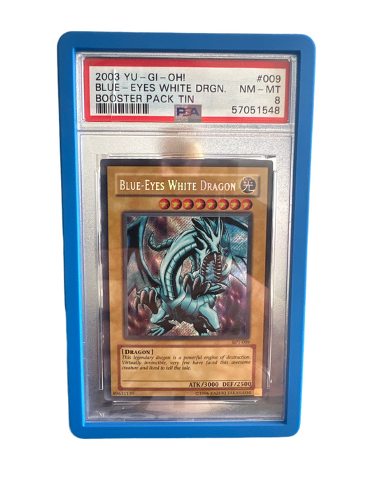 PSA 8 2003 Blue Eyes White Dragon BPT-009