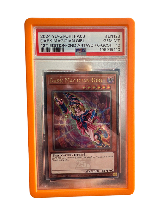 PSA 10 Dark Magician Girl Quarter Century Rare RA03-EN123