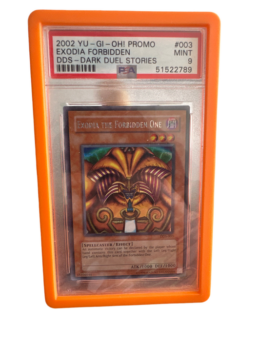 PSA 9 2002 Exodia The Forbidden One DDS-003