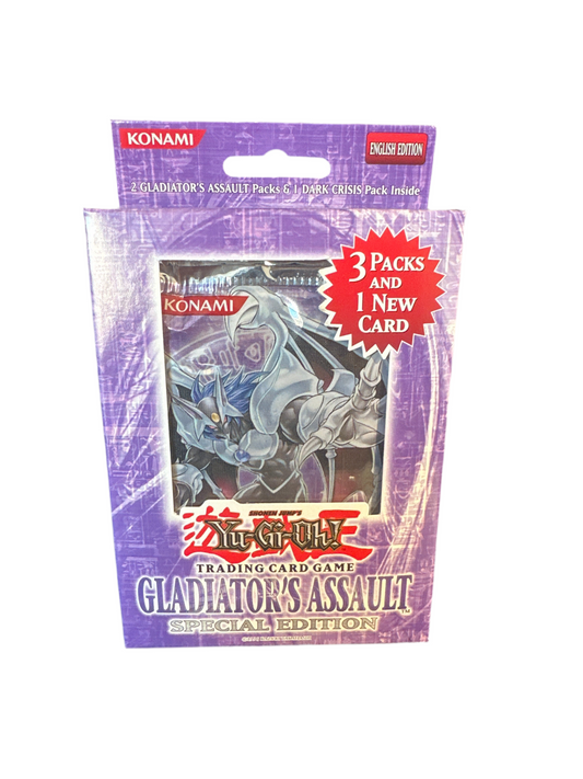 Yu-Gi-Oh 2007 Gladiator's Assault: Special Edition (incl. x3 boosters + x1 super)